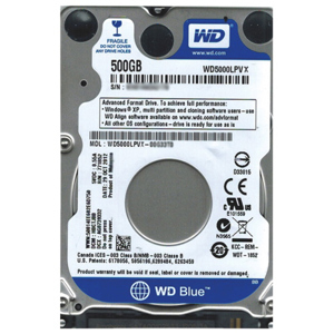 Ổ cứng HDD 2.5" Notebook WD Blue WD5000LPCX 500GB