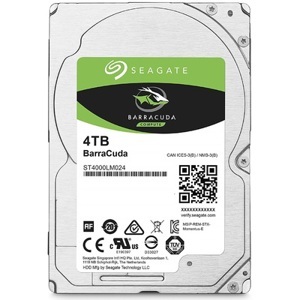 Ổ Cứng HDD 2.5" Seagate BarraCuda 4TB SATA 5400RPM 128MB Cache ST4000LM024