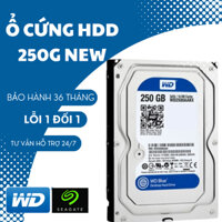 Ổ Cứng HDD 250Gb New WD/Seagate