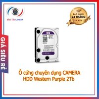 Ổ cứng HDD 2TB Western Purple Chuyên dùng cho camera