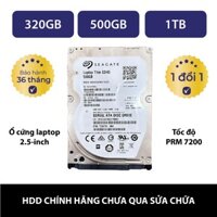 Ỗ Cứng HDD 320GB 500GB 1TB Chính Hãng 2.5-inch Bảo Hành 36 tháng