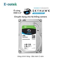 Ổ cứng HDD 3.5" Camera SEAGATE SkyHawk 4TB SATA 5400RPM 256MB - ST4000VX013