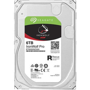 Ổ Cứng HDD 3.5" Seagate IronWolf Pro 6TB NAS SATA 7200RPM 256MB Cache (ST6000NE000)