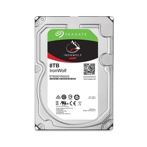 Ổ Cứng HDD 3.5" Seagate IronWolf 8TB NAS SATA 7200RPM 256MB Cache (ST8000VN004)