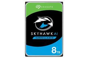 Ổ Cứng HDD 3.5" Seagate Skyhawk AI 8TB 7200RPM SATA 3 256MB Cache (ST8000VE001)