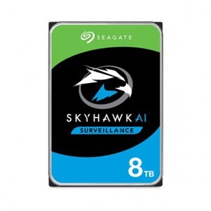 Ổ Cứng HDD 3.5" Seagate Skyhawk AI 8TB 7200RPM SATA 3 256MB Cache (ST8000VE001)