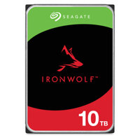 Ổ Cứng HDD 3.5" Seagate IronWolf 10TB SATA 6Gb/s 7200 RPM 256MB Cache (ST10000VN000) - Hàng Chính Hãng