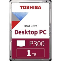 Ổ Cứng HDD 3.5" Toshiba P300 1TB SATA 7200RPM 64MB Cache (HDWD110UZSVA)