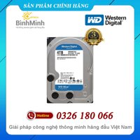 Ổ Cứng HDD 4TB 6TB WD Blue 3.5 Inch SATA III (WD40EZAZ WD60EZAZ) - Bảo Hành 3 Năm