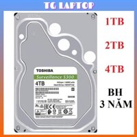 Ổ cứng hdd 4TB, ổ cứng Toshiba V300 Video Stream 2Tb 5700rpm 64Mb, ổ cứng hdd dùng để lắp camera chính hãng