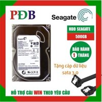 Ổ cứng HDD 500GB Seagate - Tặng cáp sata 3.0 - Hàng tháo máy đồng bộ nhập khẩu-Bảo hành 1 Tháng