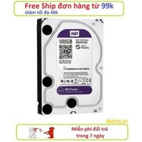 Ổ cứng HDD 500GB Tím, dạng ổ cứng chuyên dụng cho Camera