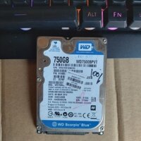 Ổ Cứng HDD 750GB 2.5" SATA/IDE – Hàng Tháo Máy, Sức Khỏe Good