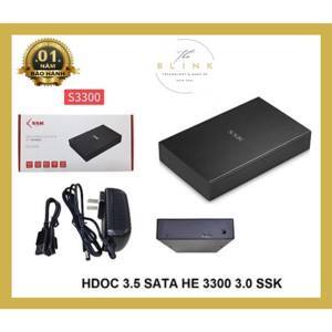Ổ cứng HDD Box SSK Sata 3.5 HE S3300