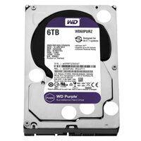 Ổ Cứng HDD Camera WD Purple 6TB64MB3.5 IntelliPower - WD60PURZ - Hàng Chính Hãng