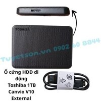 Ổ cứng HDD di động Toshiba 1TB Canvio V10 External