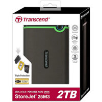 Ổ cứng HDD di động Transcend 2TB 25M3