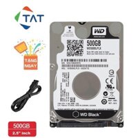 ✺✹▼Ổ Cứng HDD Laptop 500GB WD Black 7200rpm 2.5 inch Chính Hãng - Bảo hành 24 tháng