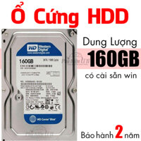 Ổ cứng HDD máy tính bàn WD 160 GB Cài sẵn hệ điều hành Bảo Hành 2 Năm