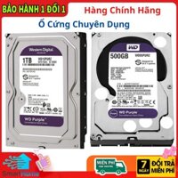 Ổ cứng HDD Máy tính, Ổ Cứng HDD 1TB, Ổ Cứng HDD 500Gb chuyên dụng cho camera và máy tính - Chính Hãng Western Digital