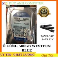 Ổ cứng HDD PC 3,5" 500GB  Western , Seagate-Tặng cáp Sata 3.0-Hàng tháo máy MỚI 90% đồng bộ - BH 12 tháng