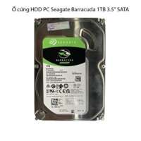 Ổ cứng HDD PC Seagate Barracuda 1TB 3.5" SATA (ST1000DM010)