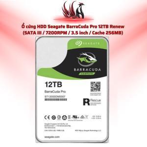 Ổ cứng HDD Seagate Barracuda Pro ST12000DM0007 12TB