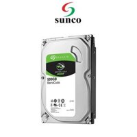 Ổ cứng HDD Seagate BarraCuda 500GB 3.5 inch 7200RPM, SATA3 6GB/s, Cache 32MB