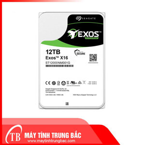 Ổ cứng HDD Seagate EXOS X16 12TB SATA 3.5″ ST12000NM001G