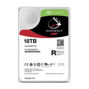 Ổ Cứng HDD Seagate Ironwolf Pro 18TB 3.5 inch SATA3 256MB Cache 7200RPM Mã sản phẩm: ST18000NE000