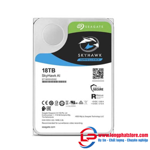 Ổ cứng HDD Seagate SkyHawk AI 18TB ST18000VE002