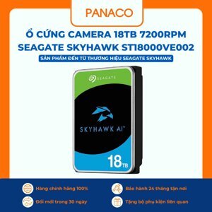 Ổ cứng HDD Seagate SkyHawk AI 18TB ST18000VE002