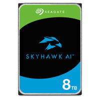 Ổ Cứng HDD Seagate SkyHawk AI 8TB 3.5 inch, 7200R, SATA, 256MB Cache (ST8000VE001) - Hàng Chính Hãng