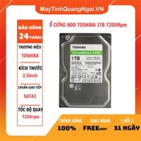 Ổ CỨNG HDD TOSHIBA 1TB 7200Rpm