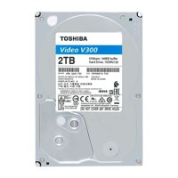 Ổ cứng HDD Toshiba 2TB VideoStream V300 series 64MB 5700rpm SATA3 HDWU120UZSVA - Hàng Chính Hãng