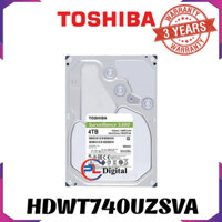 Ổ cứng HDD Toshiba 4TB  3.5" SATA 3 - Hàng Chính Hãng