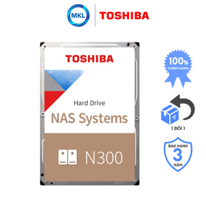 Ổ cứng HDD Toshiba N300 12TB HDWG21CUZSVA