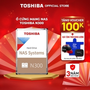 Ổ cứng HDD Toshiba N300 6TB HDWG160UZSVA