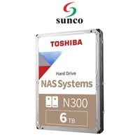 Ổ cứng HDD TOSHIBA N300 NAS 6TB SATA3 7200RPM 256MB