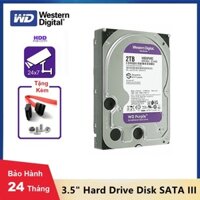 Ổ Cứng HDD WD 2TB Chuyên đầu ghi Camera, Máy tính PC - Tháo máy chuyên dụng - HDD Camera giám sát