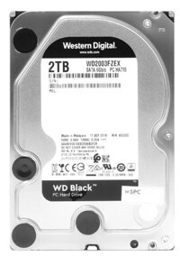 ổ cứng HDD WD Black 2TB Sata3 (WD2003FZEX)