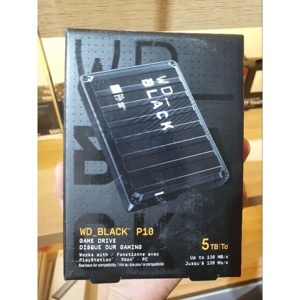 Ổ cứng HDD WD Black P10 Game Drive 5TB WDBA3A0050BBK-WESN