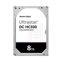 Ổ cứng HDD WD Enterprise Ultrastar 8TB DC HC320 SATA 6Gb/s, 3.5 inch, 256MB, 7200 RPM (HUS728T8TALE6L4)