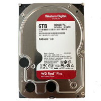 Ổ cứng HDD WD Red Plus 6TB 3.5" SATA 3 256MB Cache 5400RPM (WD60EFPX)