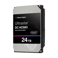Ổ CỨNG HDD WD ULTRASTAR 24TB 3.5 INCH SATA3 DC HC580 (WUH722424ALE6L4) – HÀNG CHÍNH HÃNG