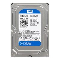 Ổ cứng HDD Western 500GB 3.5 inch Sata (WD5000AZLX) (Xanh) hdd cho camera