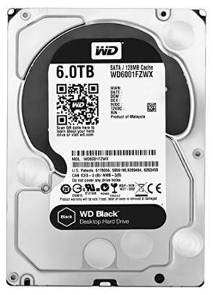 Ổ cứng HDD Western Digital Black WD6003FZBX - 6TB
