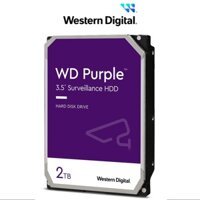 Ổ Cứng HDD Western Digital WD PURPLE 2TB/64MB/5400rpm/3.5''