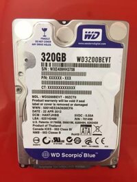ổ cứng laptop HDD Seaget Hitachi WD 320GB