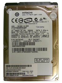 Ổ Cứng Laptop Hitachi 500GB - 7200rpm